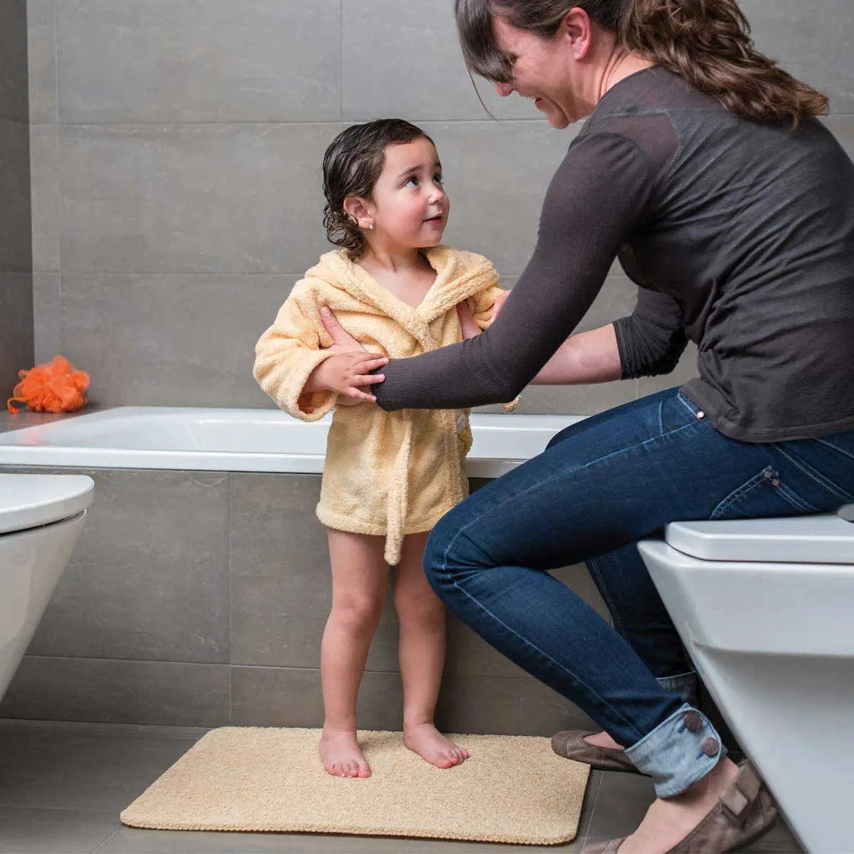 SlipShield™  Non Slip Bath Mat Sweet Home Vibes