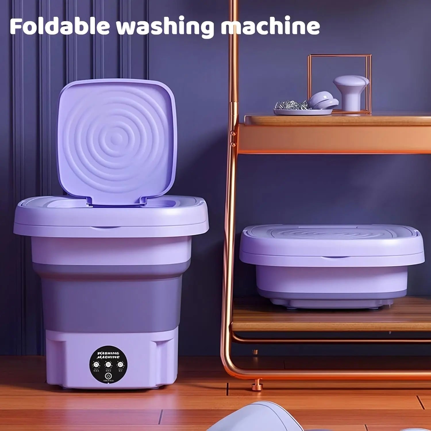 WashFlex™ Portable Washing Machine Sweet Home Vibes