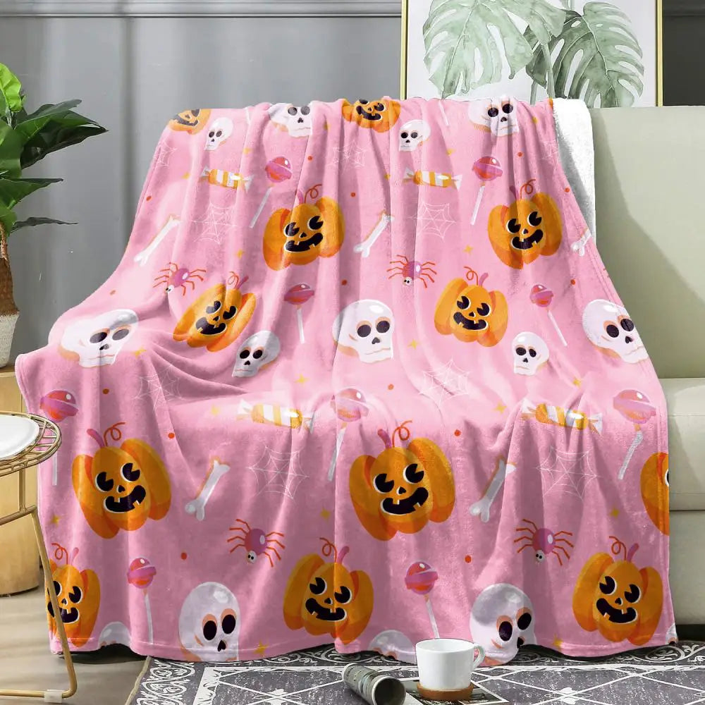 pink ghost blanket