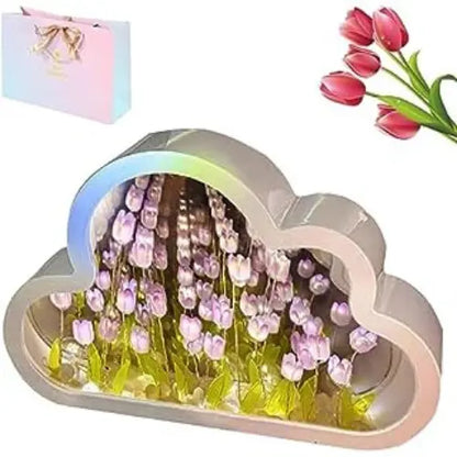 Bloomy Petals Tulip Cloud Lamp - Sweet Home Vibes