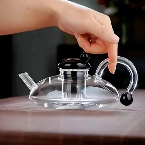 Crystal Brew Heat Resistant Teapot Set - Sweet Home Vibes