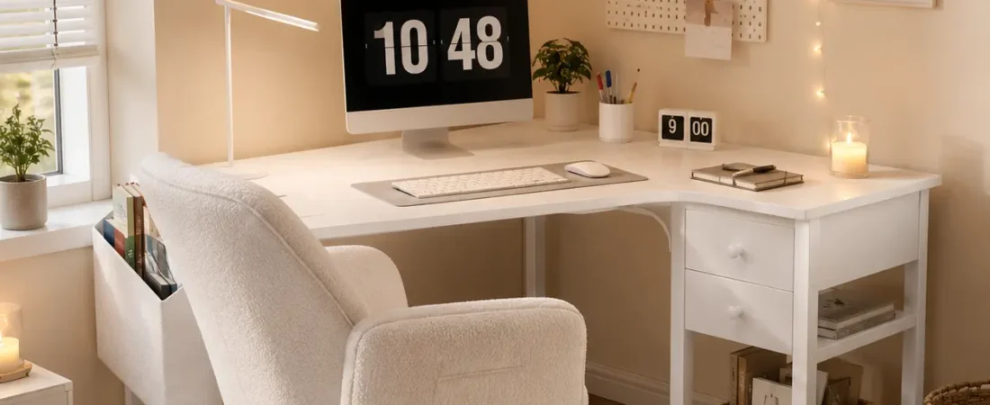 5 Corner Desk Setup Ideas for Small Spaces (Stylish + Space-Saving)