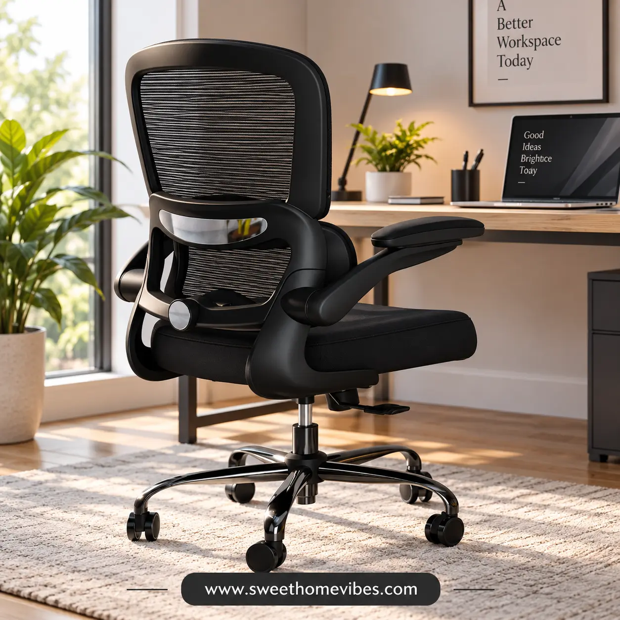TRALT Ergonomic Mesh Desk Chair with Adjustable Lumbar Support