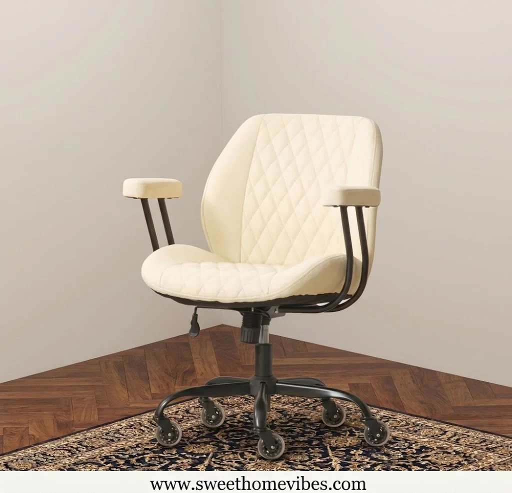 YFO Ergonomic Leather Desk Chair