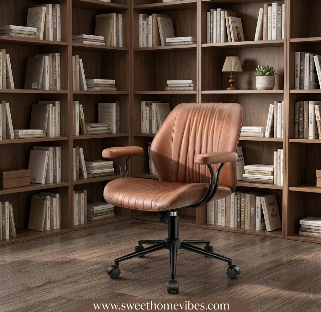 HeroSet Leather Office Chair
