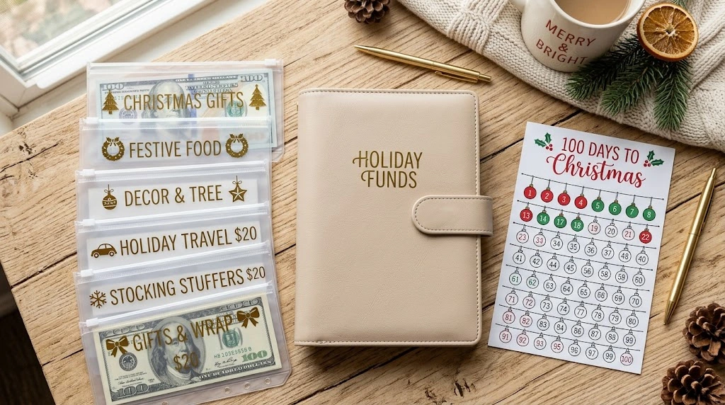 Christmas savings challenge for kids and teens