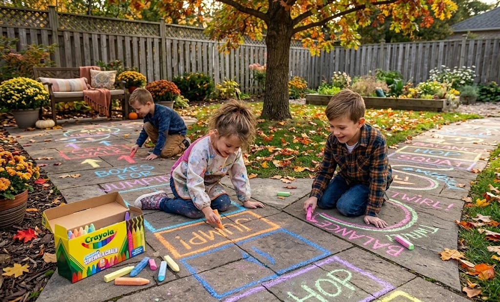 Assorted washable outdoor sidewalk chalk sticks
